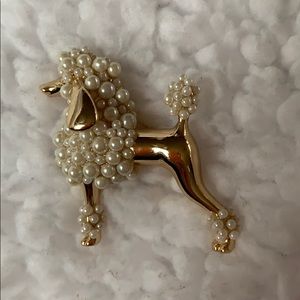 Banana Republic Poodle pin